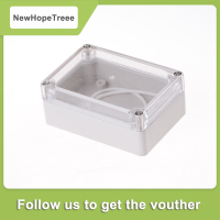 NewHopeTreee 85X58X33 Waterproof CLEAR COVER สายเคเบิลอิเล็กทรอนิกส์โครงการกล่อง Enclosure Case