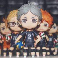 คาวาอิฮาคยูฟิกเกอร์ Sugawara Koushi Yu Yu Nishinoya โมเดลของเล่นทำจาก Pvc ของขวัญเครื่องประดับตุ๊กตาอนิเมะทำมือ