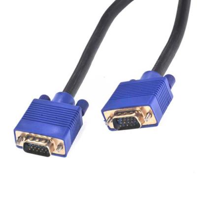 VGA Cable สายยาว 1.5 เมตร M/M (หัวสีน้ำเงิน/สายสีดำ)