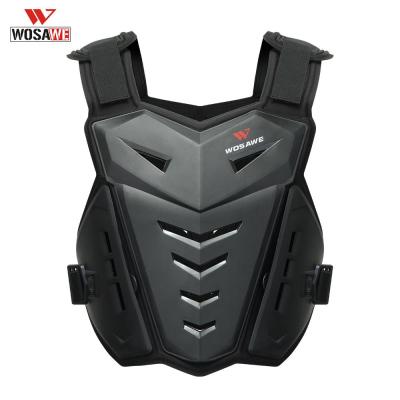 WOSAWE Motorcycle Body Armor Motorcycle Jacket Motocross Vest Back Chest Protector Off-Road Dirt Bike Protective Gear