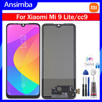 แอนซิมบ้า LCD TFT Xiaomi Mi 9ไลท์/ชิ้นส่วนจอสัมผัสแอลซีดีของเครื่องแปลงดิจิทัล CC9สำหรับ Xiaomi Mi CC9 9ไลท์ M1904F3BG 100% Lcd ทดสอบอะไหล่แล้ว