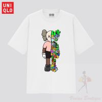 【New】Kaws 3 Uniqlo 100% Cotton T-Shirt / Mens/ Womens/Couples/Dry Crew Neck T-Shirt/ Short Sleeve/ (S,M,L,XL,XXL)