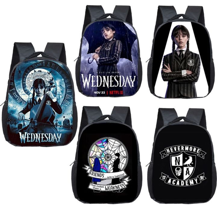 Wednesday Addams School Backpack – PimpYourWorld