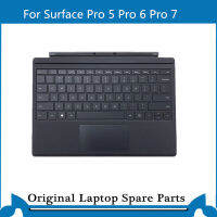 ชุดประกอบ Topcase ดั้งเดิมสำหรับ Surface Pro 5 6 7 Keyboard Black US