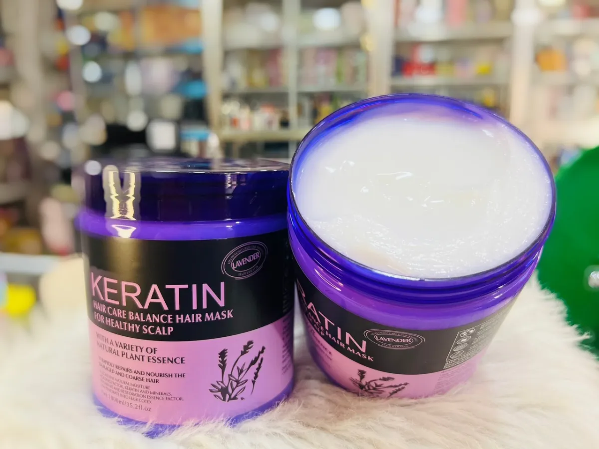 Tự ủ tóc tại nhà bằng kem hấp ủ phục hồi Collagen Keratin 1000ml