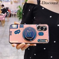 เคสโทรศัพท์ใหม่สำหรับ Huawei Nova 11 Pro ฝาครอบกล้องซิลิโคนนิ่มลายการ์ตูนน่ารักขาตั้งคู่ป้องกันการตกสำหรับ Huawei Nova 11กรณี