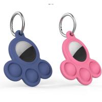 Funny Kids Unzip Toy Stress Relief Key Pendant For Airtag Protective Case