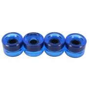 4Pcs Blank Longboard Cruiser Skateboard Wheels 70X51mm 80A Parts