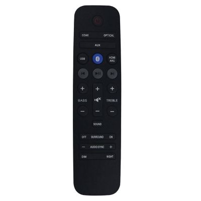 1 Pcs Remote Control Audio Remote Control Replacement for Philips Home Theatre Soundbar A1037 26BA 004 HTL3140B HTL3140 Htl3110B Htl3110