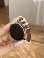 ♚﹍☊ 20 22mm Strap Huawei gt 2 Honor magic Gear active S3 4 5pro 45mm Band for Samsung Galaxy watch 42/46mm 40/44mm Leather huami gtr