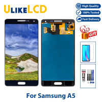 5.0 "AAA +++ สำหรับ Samsung Galaxy A5 2015 A500 A5000 A500F A500M A500Y A500FU LCD Touch Screen Digitizer จอแสดงผล