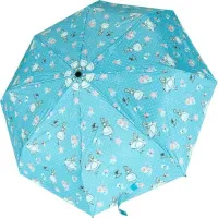 ROM ร่มกันแดด ไดโซ ร่มพับ3ตอนแบบเคลือบยูวีลายอลิส ร่มกันฝน  Umbrella