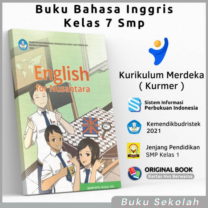 Buku Pelajaran Bahasa Inggris Kelas 7 Smp/Mts Kurikulum Merdeka Belajar ...