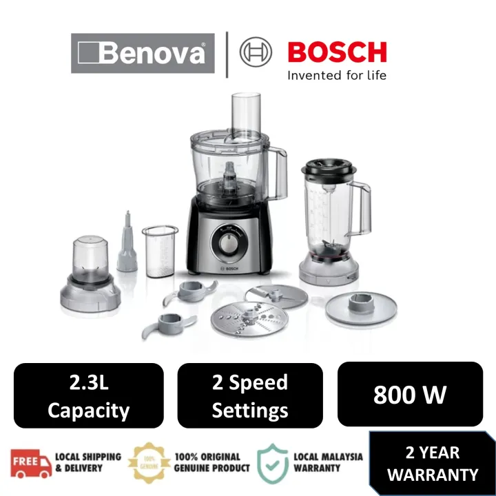 (Ready Stock) Bosch MultiTalent 3 Food processor MCM3501MGB Lazada