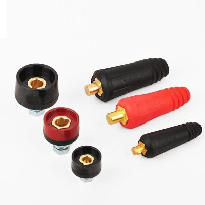 【CW】■  Welding Europe Machine Fitting Male Cable Connectors Socket Plug DKJ 10-25