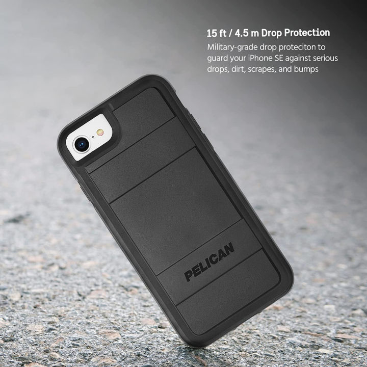 case-mate-pelican-protector-series-case-for-iphone-se-fits-2020-and-2022-devices-compatible-with-iphone-7-and-8-military-drop-protection-4-7-inch-black-protector-black