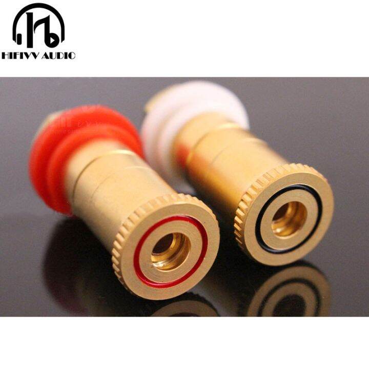HIFI Copper Speaker Socket Audio Speaker Terminal Connector Binding