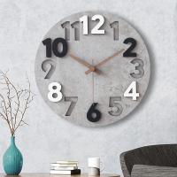 ?Dream Best? Simple Modern Home Clock Wall Art Mute Atmosphere Light Luxury Wall Clock Living Room Fashion Wall Charts Creative Clock