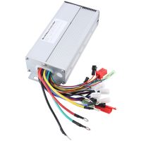 1 Piece 15 Tube 48-84V 1500W Dual Mode Brushless Motor Speed Controller Replacement Electric Bike Speed Motor Silver