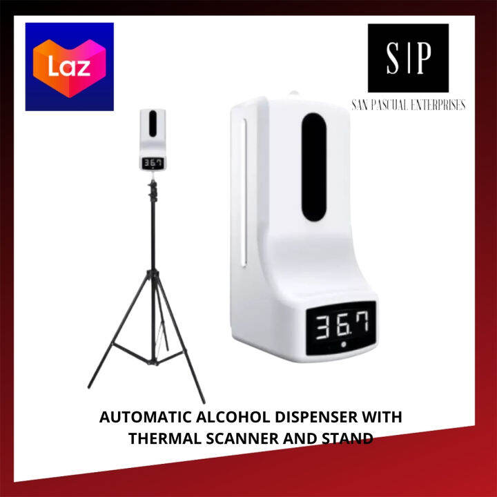 K9 Pro Plus Thermal Scanner with Stand and Automatic Alcohol Dispenser