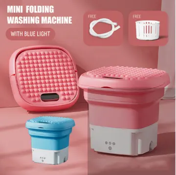 Mini Washing Machine USB Ultrasonic Rotating Turbine Washing Machine For  Socks Underwear Wash Dishes Travel Home RV Apartment