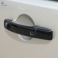 Glossy Black With Key Hole มือจับประตูด้านนอกดึงฝาครอบสำหรับ Land Rover Range Rover Sport Discovery 4 LR4 Freelander 2