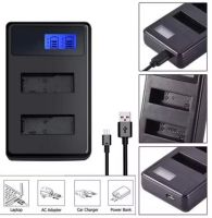 LCD DAUL CHARGER BLN1 SMALL แท่นชาร์จแบต LCD DUAL BATTERY CHARGER รุ่น BLN1 SMALL for Olympus (1294)