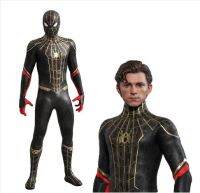 cp148 ชุดสไปเดอร์แมนสีดำทอง Spider-Man: No Way Home - Spider-Man (Black &amp; Gold Suit)