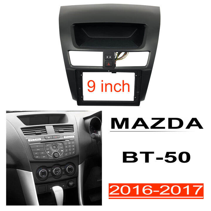 Honxun 9 inch car android head unit dash mounting kits player fascia