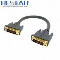 DVI 24 1 DUAL LINK DIGITAL MALE to MALE M/M HDTV VIDEO Monitor EXTENSION CABLE 30CM 1FT