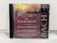 1 CD MUSIC ซีดีเพลงสากล     A BOOK OF CHORALE-SETTINGS FOR JOHANN SEBASTIAN   (N5A8)