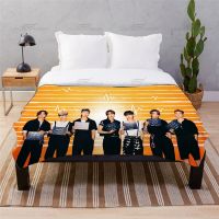 Fashion Popular《butter》blanket 3D Printing Korean Idol Flannel Thin Blanket Portable Home Travel Office Blanket