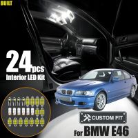 Xukey 22X สำหรับ BMW E46 316i 318i 320i M3 1999-2005ภายในแผนที่ Cabin LED Light Kit ป้ายทะเบียน Festoon โดมอ่านหลอดไฟ