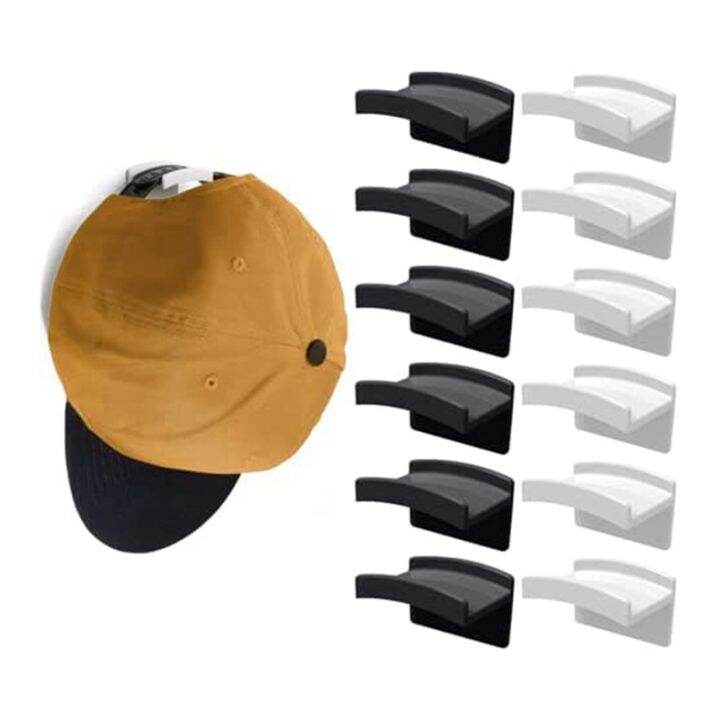 adhesive-hat-hooks-for-wall-hat-racks-for-baseball-caps-hat-organizer-for-baseball-caps-no-drilling-12-pack