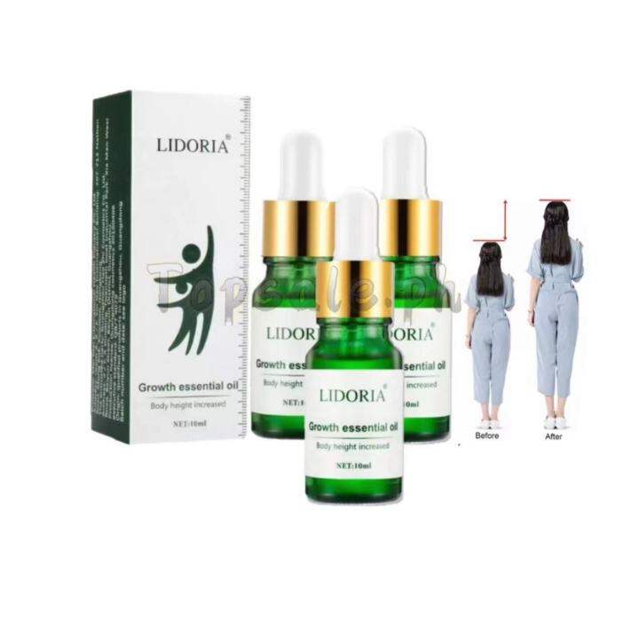 ( SET OF 3 ) ORIGINAL LIDORIA Height Growth Essential Oil | Lazada PH
