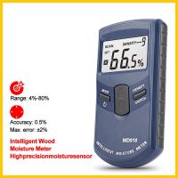 Inductive Hygrometer Timber Damp Detector Digital Moisture Meter for Wood 4-80% MD918 (1 Pcs)