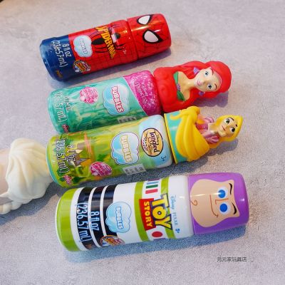 Export foreign trade children blowing bubble toys Woody Buzz Lightyear Spiderman Aisha cartoon character water