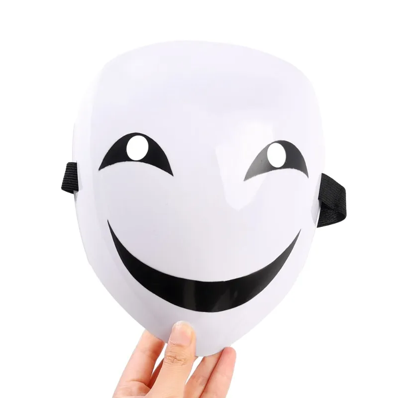 Adjustable Mask Adults Japanese Anime Black Bullet Hiruko White Visible  Helmet Cosplay Costume Props Halloween Gifts Collection