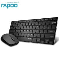 Rapoo 9000M Multi-mode Wireless Keyboard &amp; Mouse Bluetooth and Wireless 2.4G  รับประกัน 2 ปีRap