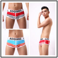 2023 Hot 3 Pack Austrian Gun Mens Underwear Austrian Gun Mens Two-Color Striped Fashion Cotton Mens Boxer Underwear 62#