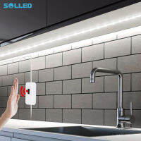 SOLLED Led Strip Hand Sweep Waving Sensor Usb Cabinet Light โคมไฟกลางคืนข้างเตียงสำหรับห้องครัวห้องน้ำตู้เสื้อผ้าบันได