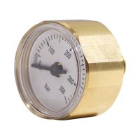 ED 28mm Dial Precision Air Pressure Gauge Manometer 350Bar with 1/8 Inch BSP Thread for PCP Adapter