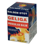 Combo 2 hủ Dầu Cù Là Lửa GELIGA MUSCULAR BALM 40gr INDONESIA