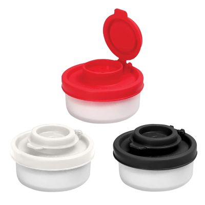 hotx【DT】 3pcs Camping With Lid Outdoor Seasoning Dispenser Jar And Pepper Shaker