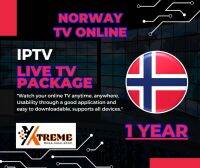 IPTV NORWAY TV Online Package 1 Year. รับชมทีวี นอร์เวย์ ได้ง่ายๆผ่านแอพพลิเคชั่นที่สามารถดาวน์โหลดได้ทุกระบบอุปกรณ์