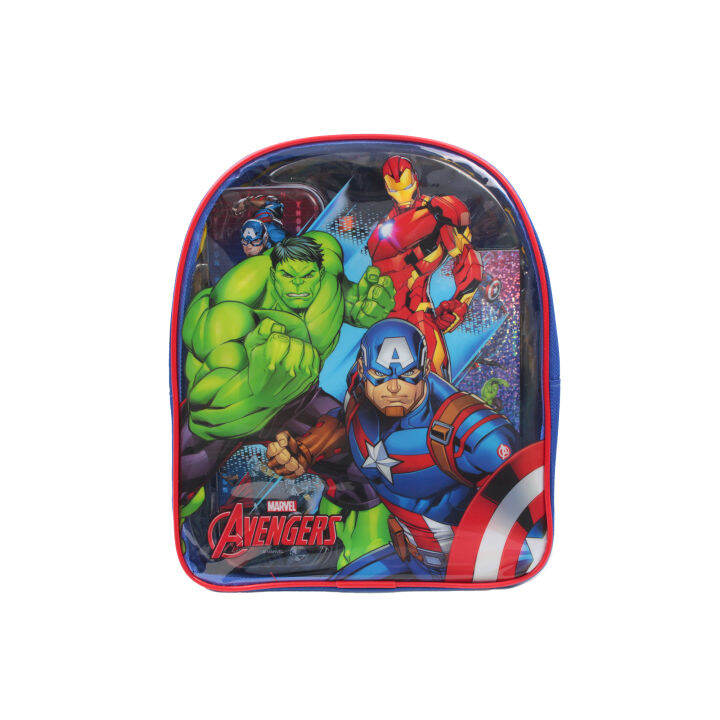 Marvel Avengers Backpack Kids Boy Travel Fashion Beg Galas Belakang 