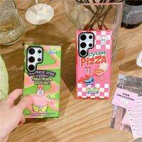 เคสโทรศัพท์ Samsung Galaxy S23อัลตร้าพลัส S22อัลตร้า,【ฟองน้ำบี】 Patrick Star Mr. Kr.krabs Creative มีกลิตเตอร์สปอตเอฟเฟ็กต์ TPU กันกระแทกเคสป้องกันแบบนิ่ม