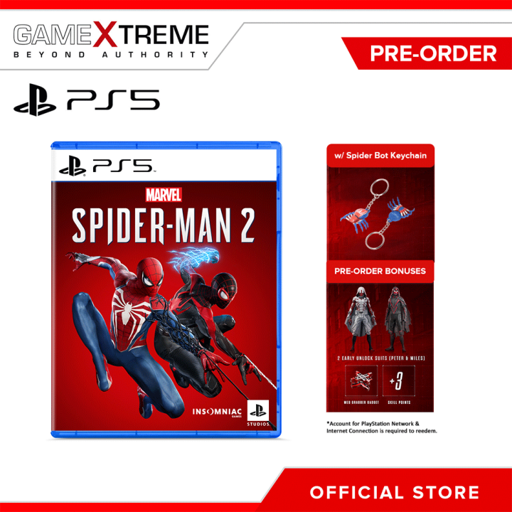 [PRE ORDER] PlayStaion 5 Spider-Man 2 Standard Edition with Spider Bot ...