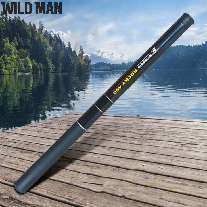 Telescopic Fishing Rod Stream Lake Hand Pole Fiberglass Ultralight 2.1 ...