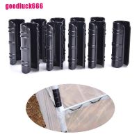 ☞ [GOOD]10x Greenhouse Plastic Black Snap Clamp for PVC Pipe Greenhouse Frame Pipe Clip